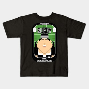 Rugby Black - Maul Propknockon - Amy version Kids T-Shirt